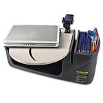 Car Desk with Laptop Mount, Supply Organizer, Gray