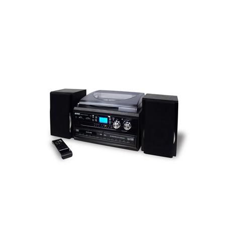 3-Speed Turntable with 2 CD player/