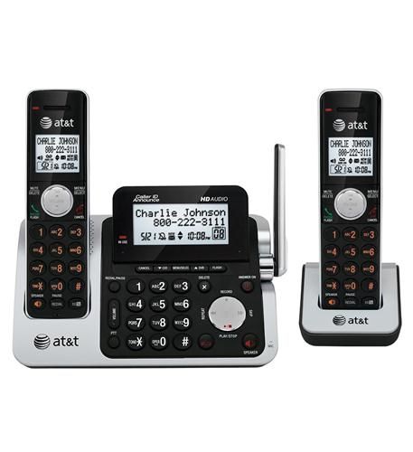 DECT 6.0 digital two handset answering