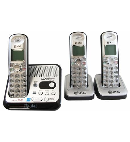 DECT 6.0 digital three handset answering