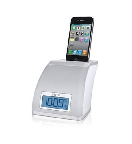 Spacesaver alarm clock for iPhone/iPod