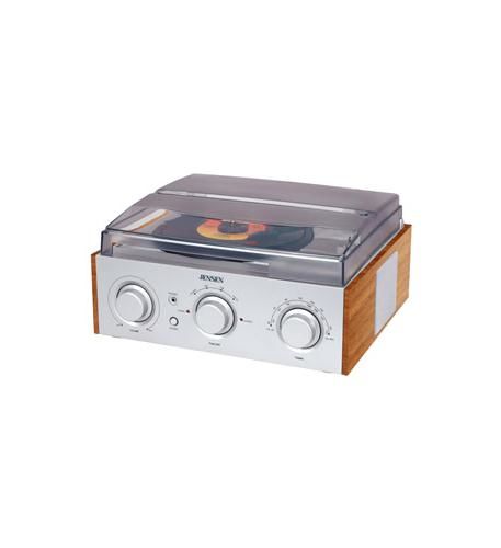 3-Speed Stereo Turntable with AM/FM