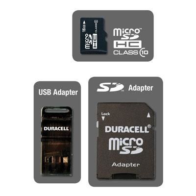 Duracell 16GB micro CLASS 10