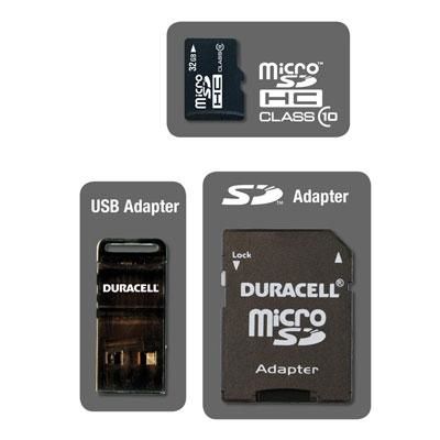 Duracell 32GB micro CLASS 10