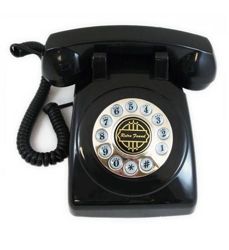 1950 Desk phone Black