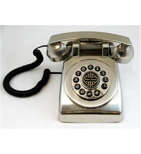 1950 Desk phone Silver