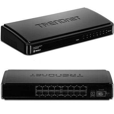16-port 10/100Mbps Switch