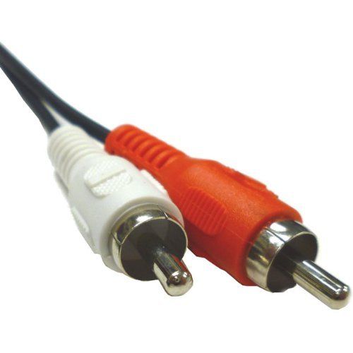 Stereo Left & Right Red & White - 6 FT- Connects Stereo Audio Right and Left RCA