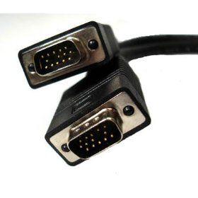 SVGA UXGA VGA Cable HD15 Male -Male Projector Monitor Cable 10 feet