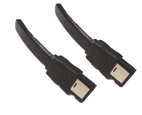 E-SATA to E-SATA cable - 1.5 Meters (5 Feet) - Connects external ESATA drive to computer