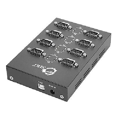 8-Port USB to RS-232 Hub