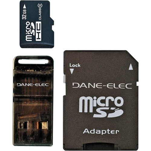 32GB Class 10 microSD Card with 2 Adapters