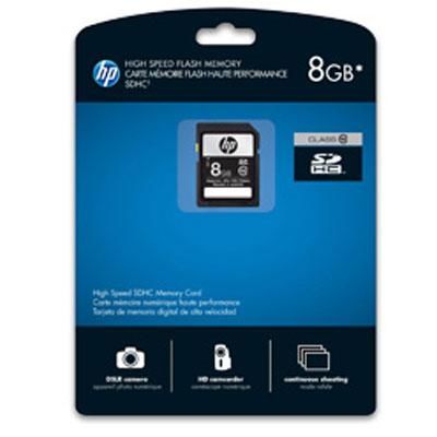 HP 8GB Hi-Speed SDHC Class 10