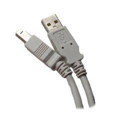Gray - USB 2.0 Compliant A to B, 10 feet