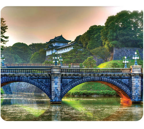 Ad Publishing Japanese Fortress Peel and Stick Mouse Pad
