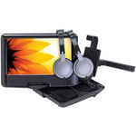 9"" Swivel Widescreen Portable DVD Player Package System