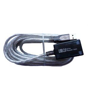 USB Repeater Cable, 16 feet active USB A extension cable - Active Extension of USB port, cable, or device