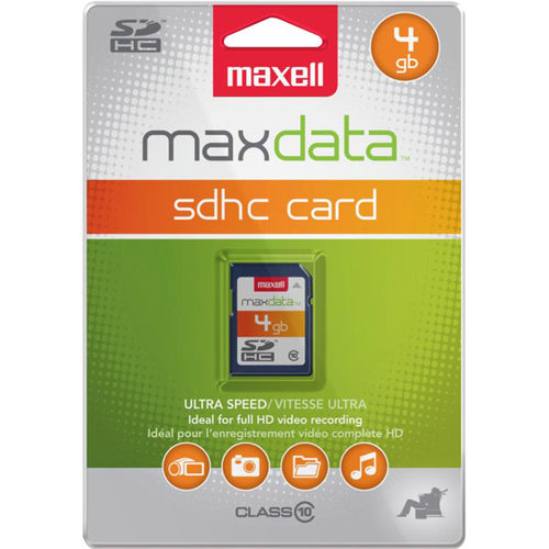 SDHC Class 10 4GB Memory Card