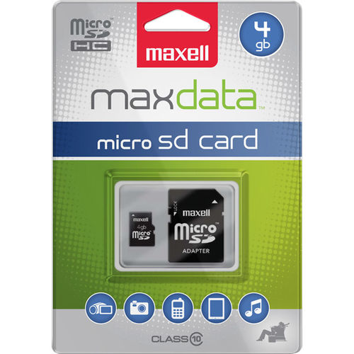 microSDHC Class 10 4GB Memory Card