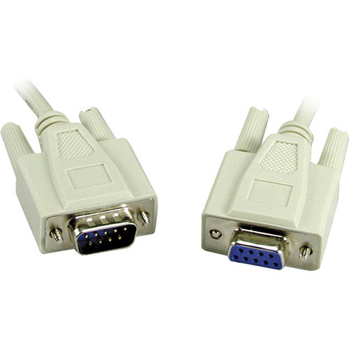 3' DB9 Male To Female Extension Cable