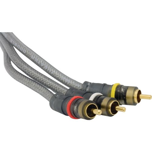 GE 87652 Gold-Plated A/V Cable, 6ft