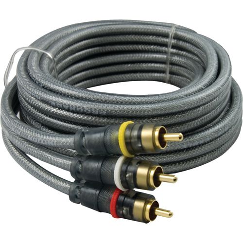 GE 87671 Gold-Plated A/V Cable (12ft)