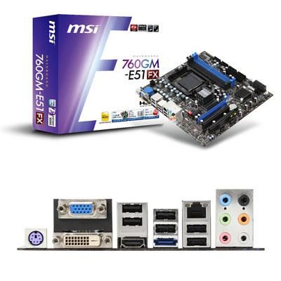 ATX AM3+ 760 4DDR3 PCIEx