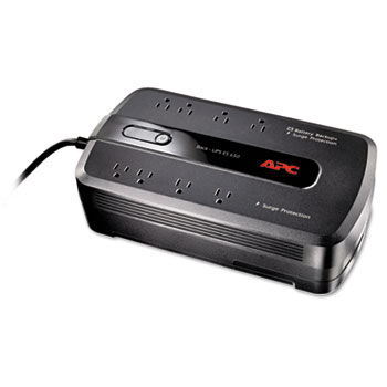 Back-UPS ES 650 Battery Backup System, 650VA, 8 Outlets, 365 J