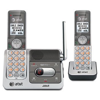 CL82201 DECT 6.0 Cordless Phone/Answering System, 2 Handsets