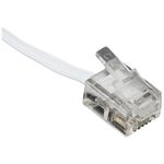 GE 86523 Line Cord (6 conductor; White; 25 ft)