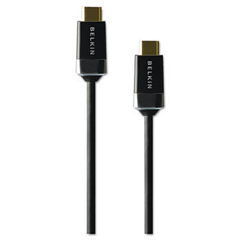 HDMI 3D Ready Cable with Ethernet, 6 ft, Black