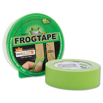 FROGTAPE Painting Tape, 1.41"" x 45yds, 3"" Core, Green