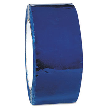 Commercial Grd Color-Coding Packaging Tape, 1.88"" x 109.3yds, 3"" Core, Blue