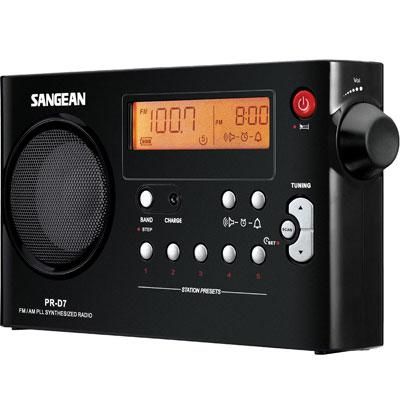 AM FM rechargeable receiver