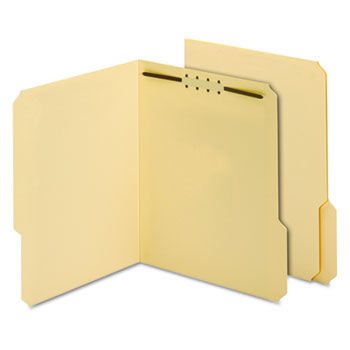Antimicrobial Fastener Folder, 3/4"" Exp, 1 Fastener, Letter, 50/BX