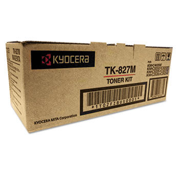 TK827M Toner, 7,000 Page-Yield, Magenta