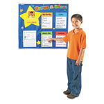 Star Student Pocket Chart, 28 x 28, Five Cards