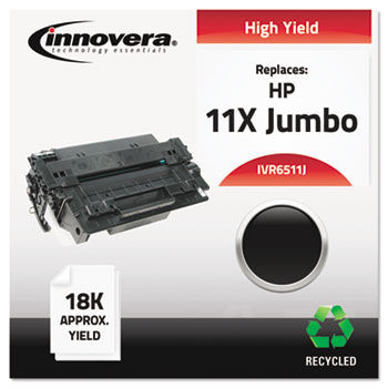Remanufactured Q6511X(J) (11J)  Toner, 18000 Yield, Black