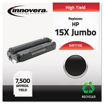 Remanufactured C7115X(J) (15J) Laser Toner, 6700 Yield, Black