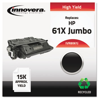 Remanufactured C8061X(J) (61X)  Toner, 14000 Yield, Black