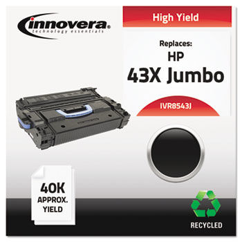 Remanufactured Q8543X(J) (43J)  Toner, 40000 Yield, Black