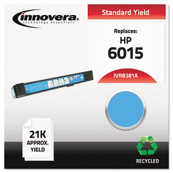 Remanufactured CB381A (824A) Laser Toner, 21000 Yield, Cyan