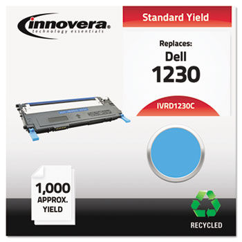 Remanufactured 330-3015 (1230c) Toner, 1000 Yield, Cyan