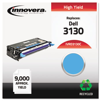 Remanufactured 330-1199 (3130) Toner, 9000 Yield, Cyan