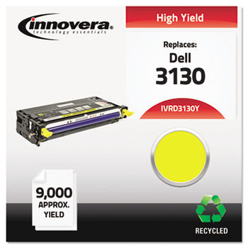 Remanufactured 330-1204 (3130) Toner, 9000 Yield, Yellow