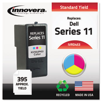 Remanufactured KX703 (Series 11) Ink, 540 Yield, Tri-Color