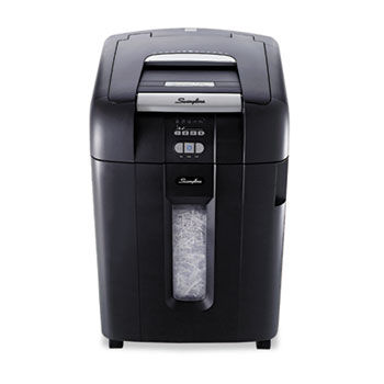 Stack-and-Shred 500X Continuous-Duty Cross-Cut Shredder, 500 Sheet Capacity
