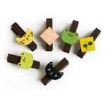[Sundry Animals] - Wooden Clips / Wooden Clamps / Mini Clips