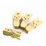 [Sweet Rabbit] - Wooden Clips / Wooden Clamps / Mini Clips