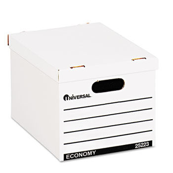 Economy Boxes, 12 x 15 x 9 7/8, White, 10/Carton
